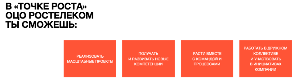 Иллюстрация из исходного кейса: Разработка позиционирования бренда работодателя ОЦО «Ростелеком»