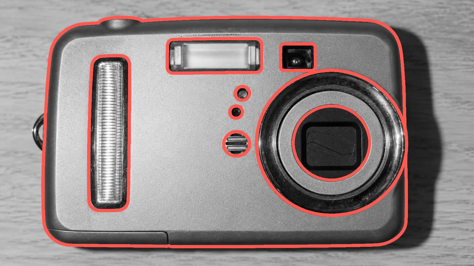 Компактная цифровая камера Kodak EasyShare CX7430; редакционная иллюстрация, не объект клиента